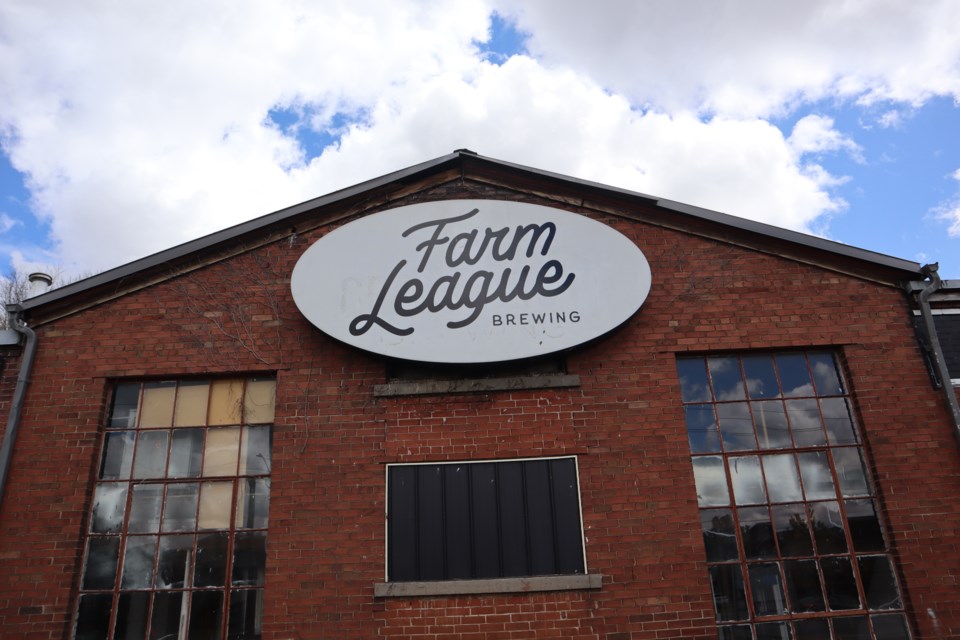 exterior of farm league brewing